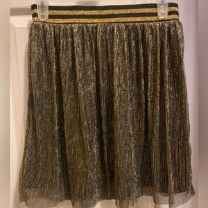 Sparkly Black and gold skirt